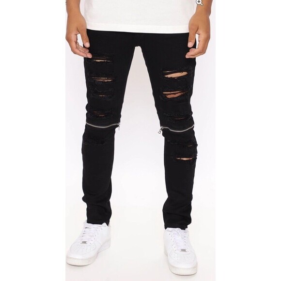 Fashion Nova Other - Fashion Nova Mens Black Jean’s Size 38x31
